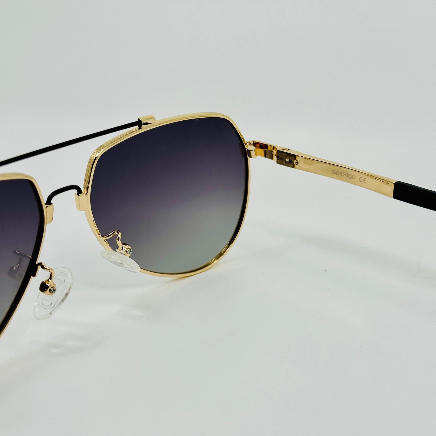 Aviateur Gold | Polarized Sunglasses - SPX8527
