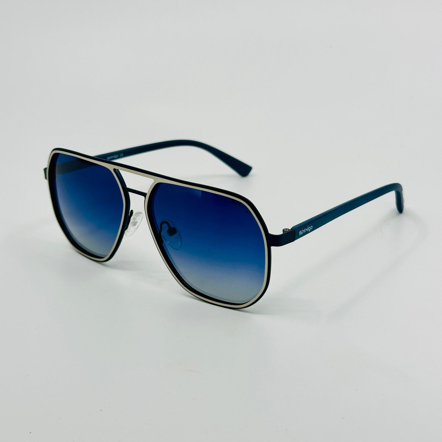 Aviateur Bleu | Polarized Sunglasses - SPX3375